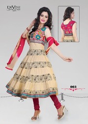 Manufacturers Exporters and Wholesale Suppliers of New Fashion Anarkali Suit Surat Gujarat